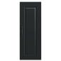 Preview: Küchenwandschrank mit Tür Schwarz 30 x 31 x 80 cm Holzwerkstoff