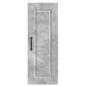 Preview: Küchenwandschrank mit Regal 2 pcs Beton Grau 30 x 31 x 80 cm