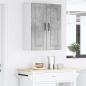 Preview: Wandschrank PORTO 2 stk. Beton Grau Holzwerkstoff