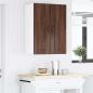 Preview: Küchenwandschrank 2 pcs Braun Eichen-Optik 30 x 31 x 80 cm