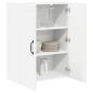 Preview: Küchenwandschrank mit Regal Weiß 60 x 31 x 80 cm Holzwerkstoff