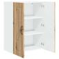 Preview: Küchenwandschrank Artisan-Eiche 60 x 31 x 80 cm Holzwerkstoff