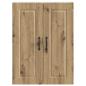 Preview: Küchenwandschrank Artisan-Eiche 60 x 31 x 80 cm Holzwerkstoff