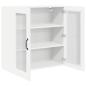 Preview: Küchenwandschrank mit Regal Weiß 80 x 31 x 80 cm Holzwerkstoff
