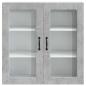 Preview: Küchenwandschrank Beton Grau 80 x 31 x 80 cm Holzwerkstoff