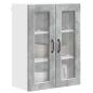 Preview: Küchenwandschrank Beton Grau 60 x 31 x 80 cm Holzwerkstoff