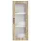Preview: ARDEBO.de - Küchenwandschrank Sonoma-Eiche 40 x 31 x 100 cm Holzwerkstoff
