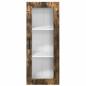 Preview: Küchenwandschrank mit Regal Geräucherte Eiche 40 x 31 x 100 cm