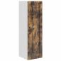 Preview: Wandschrank PORTO Geräucherte Eiche 30 x 31 x 100 cm