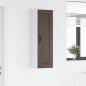 Preview: Wandschrank PORTO Braun Eichen-Optik 30 x 31 x 100 cm
