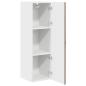 Preview: Wandschrank PORTO Braun Eichen-Optik 30 x 31 x 100 cm