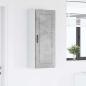 Preview: Küchenwandschrank Beton Grau 40 x 31 x 100 cm Holzwerkstoff