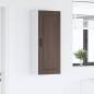 Preview: Wandschrank PORTO Braun Eichen-Optik 40 x 31 x 100 cm