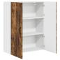 Preview: Küchenwandschrank mit Regal Geräucherte Eiche 80 x 31 x 100 cm