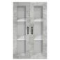 Preview: Küchenwandschrank Beton Grau 60 x 31 x 100 cm Holzwerkstoff