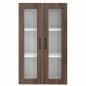 Preview: Küchenwandschrank mit Regal Braun Eichen-Optik 60 x 31 x 100 cm