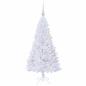 Preview: Künstlicher Weihnachtsbaum Weiß 120 cm PVC und Stahl