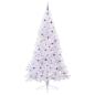 Preview: Künstlicher Weihnachtsbaum Weiß 240 cm PVC und Stahl