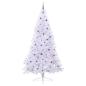 Preview: Künstlicher Weihnachtsbaum Weiß 240 cm PVC und Stahl