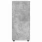 Preview: Stauraumschränke 2 pcs Beton Grau 80 x 48 x 105 cm