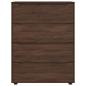 Preview: Stauraumschränke 2 pcs Braun Eichen-Optik 80 x 48 x 105 cm