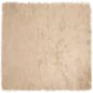 Preview: Kunstfell Schaffellteppich Beige 120 x 120 cm Polyester