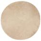 Preview: Kunstfell Schaffellteppich Beige 100 x 100 cm Polyester