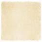 Preview: Kunstfell Schaffellteppich Creme 160 x 160 cm Polyester