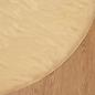 Preview: Kunstfell Schaffellteppich Creme 200 x 200 cm Polyester