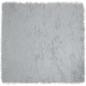 Preview: Kunstfell Schaffellteppich Grau 240 x 240 cm Polyester