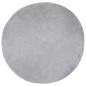 Preview: Teppich aus Kunstschaffell TAFALLA Grau Ø 160 cm Polyester