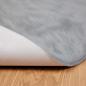 Preview: Teppich aus Kunstschaffell TAFALLA Grau Ø 160 cm Polyester
