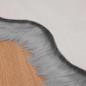Preview: Kunstfell Schaffellteppich Grau 60 x 90 cm Polyester