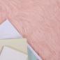 Preview: Kunstfell Schaffellteppich Rosa 160 x 160 cm Polyester