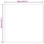 Preview: Kunstfell Schaffellteppich Rosa 240 x 240 cm Polyester