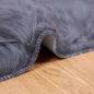 Preview: Kunstfell Schaffellteppich Anthrazit 80 x 150 cm Polyester