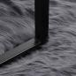 Preview: Kunstfell Schaffellteppich Anthrazit 240 x 340 cm Polyester