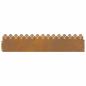 Preview: Rasenkanten 30 pcs Rostig 103 x 0,05 x 22 cm Wetterfeststahl