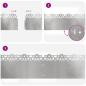 Preview: Rasenkanten 20 pcs Silber 103 x 0,05 x 22 cm Edelstahl