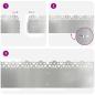 Preview: Rasenkanten 20 pcs Silber 103 x 0,05 x 22 cm Verzinkter Stahl