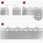 Preview: Rasenkanten 20 pcs Silber 103 x 0,05 x 22 cm Verzinkter Stahl
