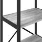 Preview: Bücherregal Graues Sonoma 56 x 34 x 96 cm Holzwerkstoff