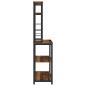 Preview: ARDEBO.de - Küchenregal Altholz 100 x 40 x 168 cm Holzwerkstoff