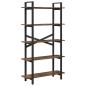 Preview: Bücherregal 5 Ebenen 100 x 33,5 x 178 cm Holzwerkstoff