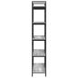 Preview: Bücherregal Graues Sonoma 100 x 33,5 x 178 cm Holzwerkstoff