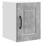 Preview: Küchenwandschrank Beton Grau 30 x 31 x 40 cm Holzwerkstoff