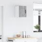 Preview: Wandschrank PORTO 2 stk. Graues Sonoma Holzwerkstoff