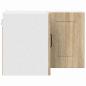 Preview: Küchenwandschrank Sonoma-Eiche 57 x 57 x 40 cm Holzwerkstoff