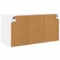 Preview: Küchenwandschrank 2 pcs Weiß 60 x 31 x 40 cm Holzwerkstoff