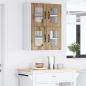 Preview: Küchenwandschrank mit Regal 2 pcs Artisan-Eiche 60 x 31 x 40 cm